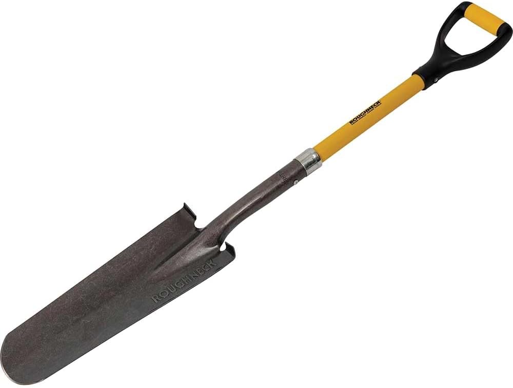 Pelle de Drainage et Trou de Poteau 1070 mm Noir